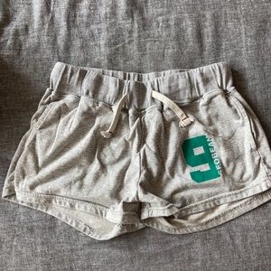 Gray short sweatshorts
